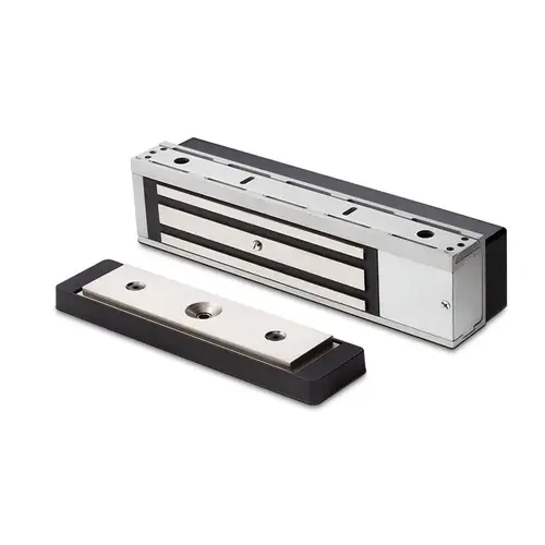 Single Delayed Egress Magnetic Lock with Door Status Monitor, Magnetic Bond Sensor, and Relocking Time Delay with BOCA Single Delayed Egress Magnetic Lock with Door Status Monitor, Magnetic Bond Sensor, and Relocking Time Delay with BOCA