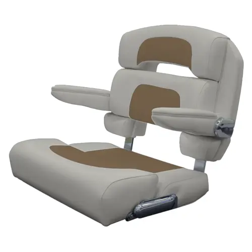 25" Custom Capri Deluxe Helm Chair Capriccio Heather Beige 25" Custom Capri Deluxe Helm Chair Capriccio Heather Beige