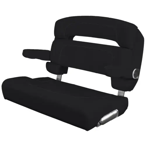 Custom Capri Helm Bench Seat, 36" Capriccio Black Custom Capri Helm Bench Seat, 36" Capriccio Black