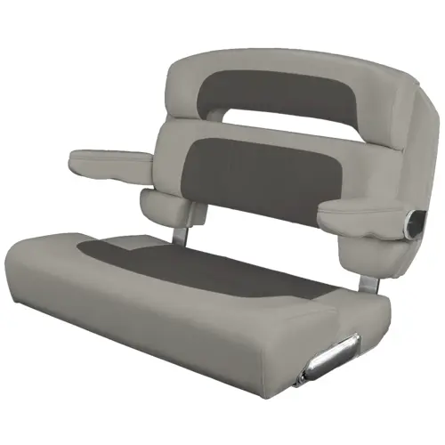 Custom Capri Helm Bench Seat, 36" Capriccio Grey Custom Capri Helm Bench Seat, 36" Capriccio Grey