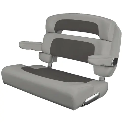 Custom Capri Helm Bench Seat, 36" Capriccio Grey Custom Capri Helm Bench Seat, 36" Capriccio Grey