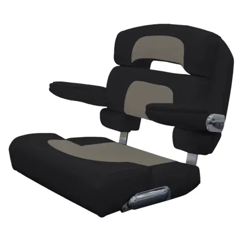 25" Custom Capri Deluxe Helm Chair Capriccio Cadet Grey 25" Custom Capri Deluxe Helm Chair Capriccio Cadet Grey