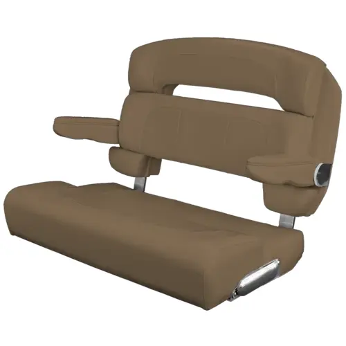 Custom Capri Helm Bench Seat, 36" Capriccio Heather Beige Custom Capri Helm Bench Seat, 36" Capriccio Heather Beige