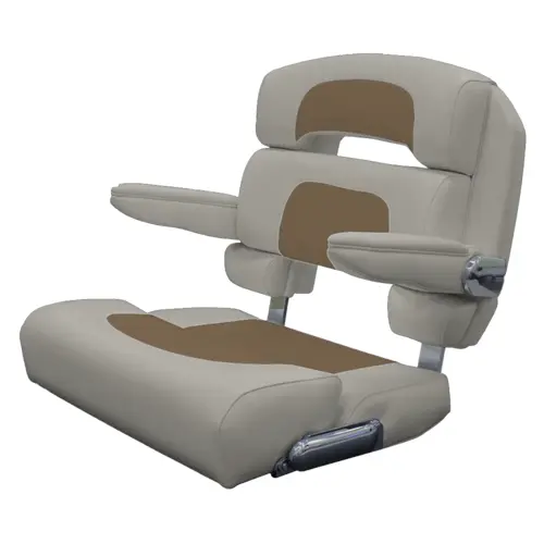 25" Custom Capri Deluxe Helm Chair Capriccio Heather Beige 25" Custom Capri Deluxe Helm Chair Capriccio Heather Beige