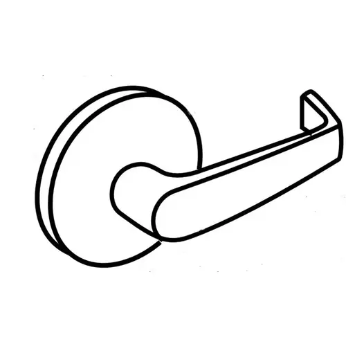 Mortise Lock Bright Nickel Plated Clear Coated