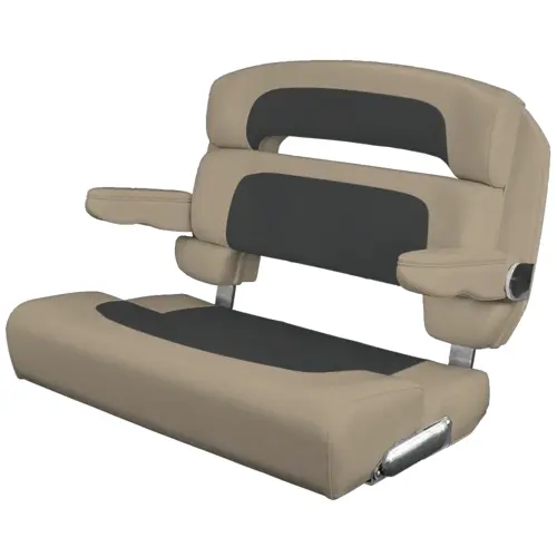 Custom Capri Helm Bench Seat, 36" Capriccio Charcoal Custom Capri Helm Bench Seat, 36" Capriccio Charcoal