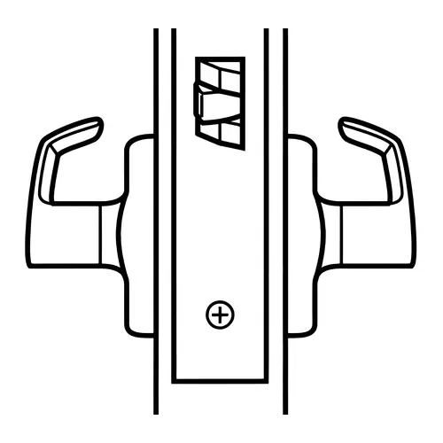 ML2010 Mortise Passage Lever Lockset, Satin Stainless Steel ML2010 Mortise Passage Lever Lockset, Satin Stainless Steel