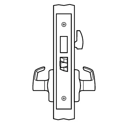 ML2030 Mortise Privacy Lever Lockset, Satin Chrome ML2030 Mortise Privacy Lever Lockset, Satin Chrome