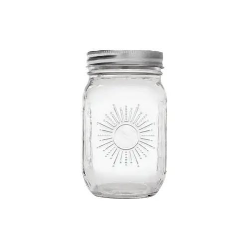 16 Oz. Regular Mouth 140th Anniversary Keepsake Mason Jars - pack of 4 16 Oz. Regular Mouth 140th Anniversary Keepsake Mason Jars - pack of 4