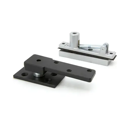 IVES Center Hung Pivot Set - Matte Black Powder Coat IVES Center Hung Pivot Set - Matte Black Powder Coat