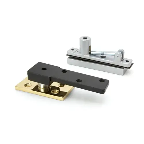 IVES Center Hung Pivot Set - Polished Brass IVES Center Hung Pivot Set - Polished Brass
