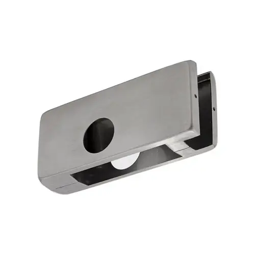 dormakaba Cover Plate for Bottom Lock Patch Fitting - 3/4" Glass - Brushed Stainless dormakaba Cover Plate for Bottom Lock Patch Fitting - 3/4" Glass - Brushed Stainless