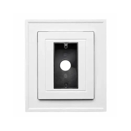 WHT Elec Mounting Block White WHT Elec Mounting Block White