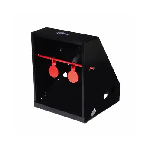 Air Gun Pellet Shooting Target & Trap, 7 x 7.5 In., Black Air Gun Pellet Shooting Target & Trap, 7 x 7.5 In., Black