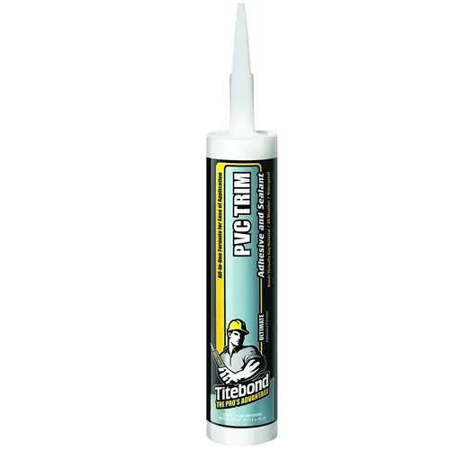 Titebond Trim Adhesive and Sealant, 9.5 oz Cartridge Titebond Trim Adhesive and Sealant, 9.5 oz Cartridge