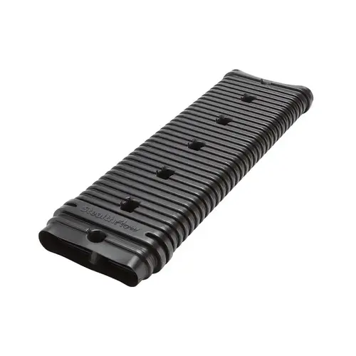Amerimax C Downspout Extension, 24 in L Extended, Vinyl, Black Amerimax C Downspout Extension, 24 in L Extended, Vinyl, Black