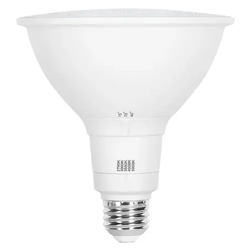 Sylvania TruWave LED Bulb, 5CCT Selectable, PAR38 Lamp, 120 W Equivalent, E26 Medium Lamp Base, Dimmable Sylvania TruWave LED Bulb, 5CCT Selectable, PAR38 Lamp, 120 W Equivalent, E26 Medium Lamp Base, Dimmable
