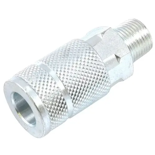 Forney Coupler, 3/8 in, Coupling x MNPT, Steel Forney Coupler, 3/8 in, Coupling x MNPT, Steel