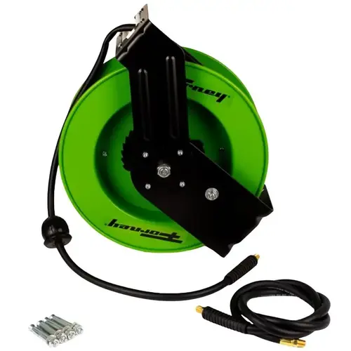 AIR HOSE REEL HYBRD 3/8INX50FT AIR HOSE REEL HYBRD 3/8INX50FT