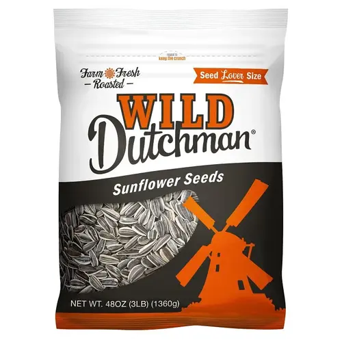 WILD Dutchman Sunflower Seed, Original, 3 lb Bag WILD Dutchman Sunflower Seed, Original, 3 lb Bag