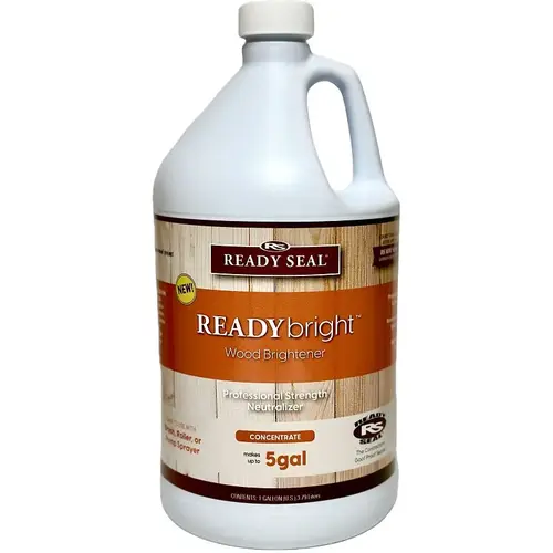 Ready Seal READYbright Professional-Strength Brightener, 5 gal Ready Seal READYbright Professional-Strength Brightener, 5 gal