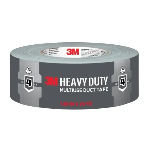 Scotch -A Duct Tape, 20 yd L, 1.88 in W, Transparent Scotch -A Duct Tape, 20 yd L, 1.88 in W, Transparent