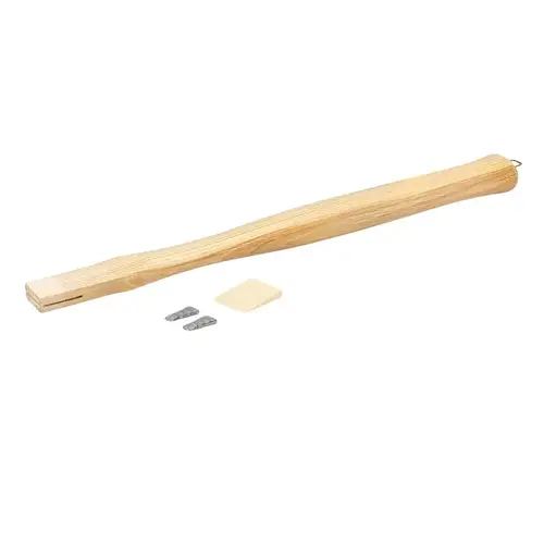 Vaughan Replacement Handle, 16 in L, American Hickory, For: Vaughan VN12320/505M Hammer Vaughan Replacement Handle, 16 in L, American Hickory, For: Vaughan VN12320/505M Hammer