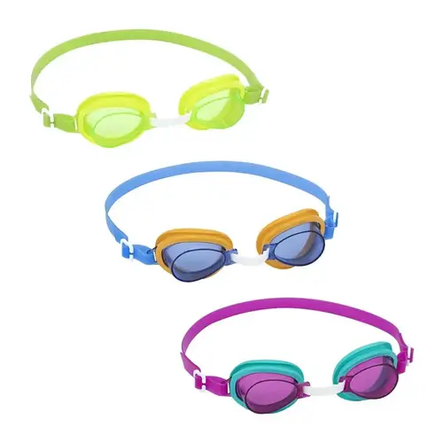 Bestway -Green Swimming Goggles, Green Lens, Silicone Frame, Adjustable Strap Bestway -Green Swimming Goggles, Green Lens, Silicone Frame, Adjustable Strap