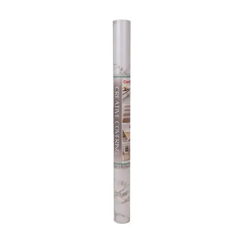 Con-Tact Creative Covering Shelf and Drawer Liner, 18 in L, 9 ft W, PVC Vinyl, Gray Con-Tact Creative Covering Shelf and Drawer Liner, 18 in L, 9 ft W, PVC Vinyl, Gray