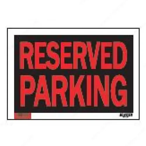 8" x 12" Hi-Impact Signs Black / Red 8" x 12" Hi-Impact Signs Black / Red