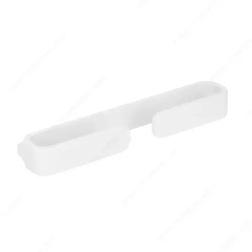 Modern Metal Pull - 1529 White Modern Metal Pull - 1529 White
