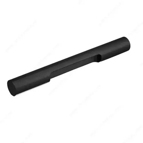 Modern Aluminum Pull - 2456 Brushed Black Modern Aluminum Pull - 2456 Brushed Black
