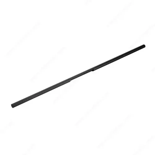 Modern Aluminum Pull - 2456 Brushed Black Modern Aluminum Pull - 2456 Brushed Black