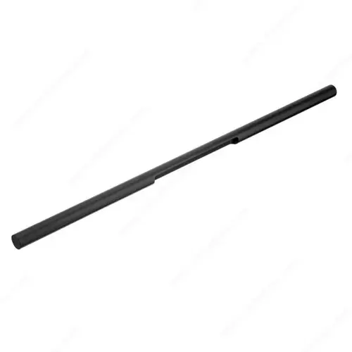 Modern Aluminum Pull - 2456 Brushed Black Modern Aluminum Pull - 2456 Brushed Black