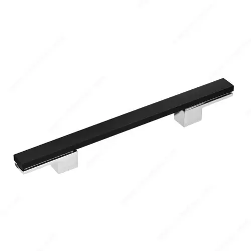 Modern Metal Pull - 6112 & 6131 Matte Black / Chrome Modern Metal Pull - 6112 & 6131 Matte Black / Chrome