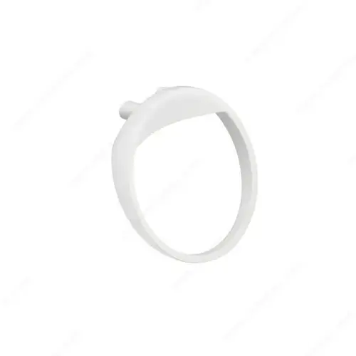 Modern Metal Pull - 6130 White Modern Metal Pull - 6130 White