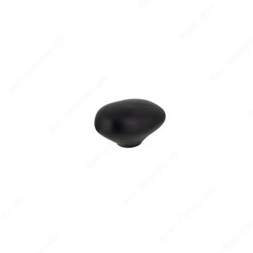Modern Metal Knob - 6761 Matte Black Modern Metal Knob - 6761 Matte Black
