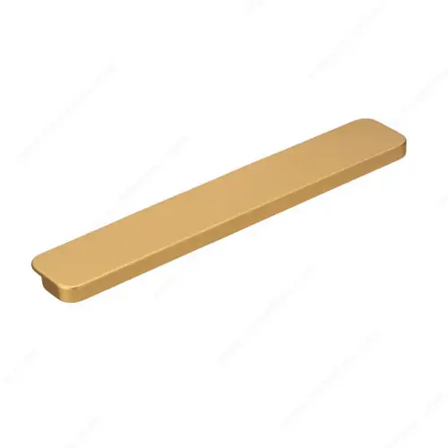 Modern Metal Edge Pull - 9155 Matte Gold Modern Metal Edge Pull - 9155 Matte Gold