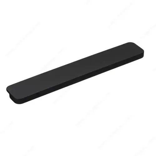 Modern Metal Edge Pull - 9155 Matte Black Modern Metal Edge Pull - 9155 Matte Black
