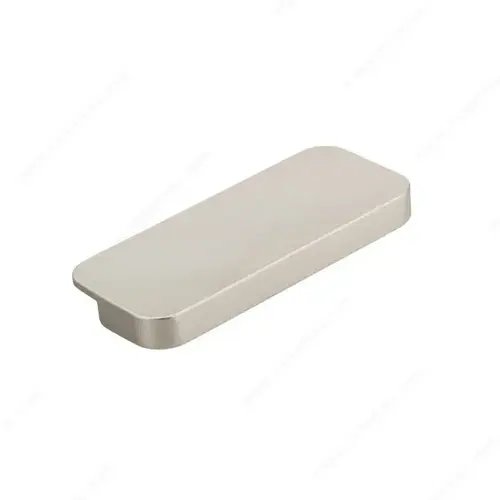 Modern Metal Edge Pull - 9155 Matte Nickel Modern Metal Edge Pull - 9155 Matte Nickel