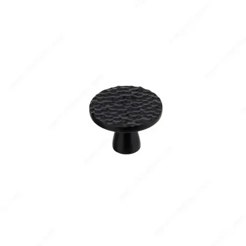 Modern Metal Knob - 2575 Matte Black Modern Metal Knob - 2575 Matte Black