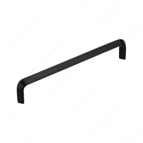 Modern Metal Pull - 2580 Matte Black Modern Metal Pull - 2580 Matte Black