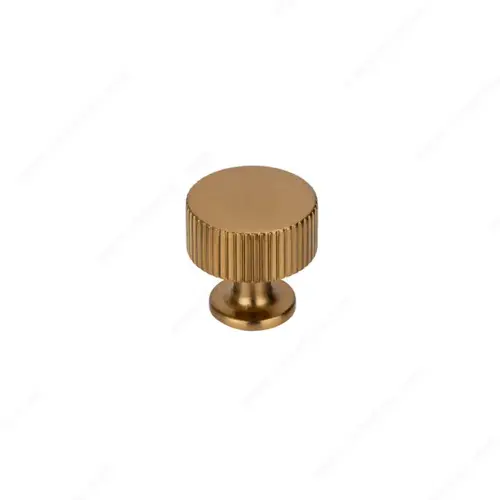 Modern Metal Knob - 2584 Yukon Gold Modern Metal Knob - 2584 Yukon Gold
