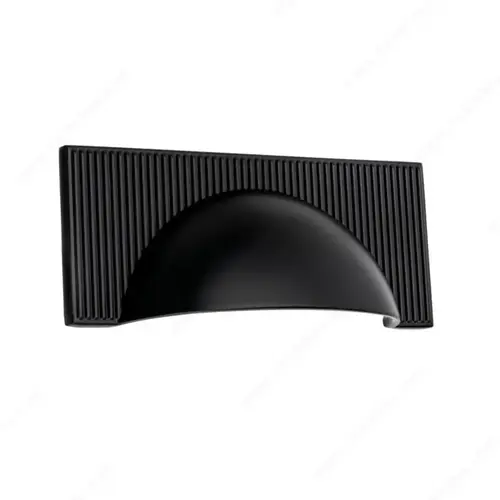 Modern Metal Pull - 2595 Matte Black Modern Metal Pull - 2595 Matte Black