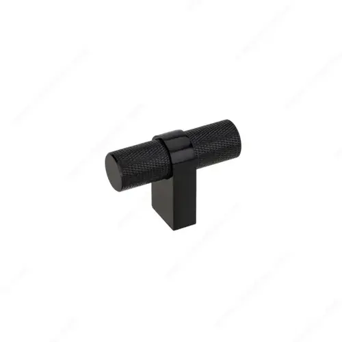 Modern Metal Knob - 2598 Matte Black Modern Metal Knob - 2598 Matte Black