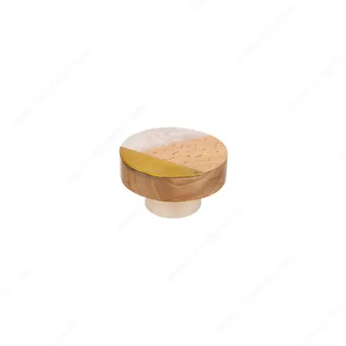Eclectic Plastic and Metal Knob - 6645 Eclectic Plastic and Metal Knob - 6645