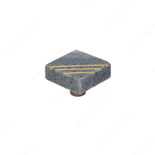 Eclectic Marble & Brass Knob - 6640 Eclectic Marble & Brass Knob - 6640