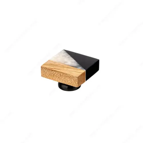 Eclectic Resin and Wood Knob - 6655 Eclectic Resin and Wood Knob - 6655