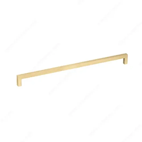 Modern Metal Pull - 7325 Satin Brass Modern Metal Pull - 7325 Satin Brass