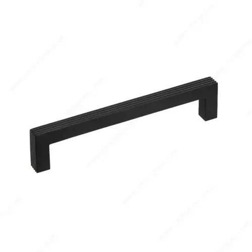 Modern Metal Pull - 7325 Matte Black Modern Metal Pull - 7325 Matte Black